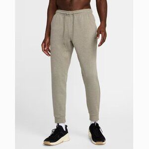 Nike Primary Fleece Mens Dri-FIT UV Performance Joggers Sweatpants Light Army